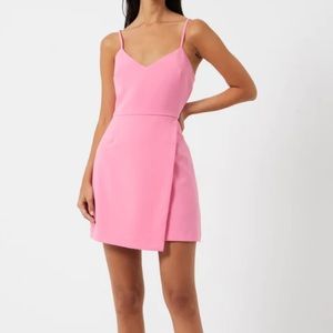 French Connection Whisper Envelope Skirt Dress